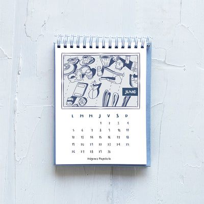 Calendario Ilustrado de Escritorio 2023 – La Feria